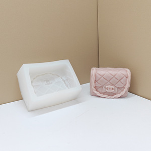Stampo in Silicone a Forma di Borsa <span class=keywords><strong>per</strong></span> <span class=keywords><strong>Candele</strong></span> Fatte a Mano e Ornamenti in Gesso, Utensili <span class=keywords><strong>per</strong></span> Decorazioni Domestiche - Product Image 5