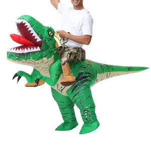 Halloween Costumes Inflatable Dinosaur Costume Inflatable For Men/Women Funny Blow up Costumes