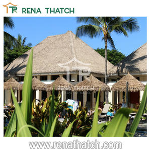 Toiture en chaume synthétique de haute qualité, chaume en plastique, toiture en herbe artificielle, tuiles de chaume artificielles - Product Image 3