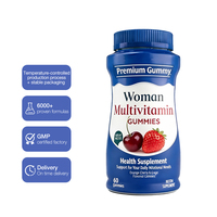 Gummies multivitaminées pour adultes en gros, formule personnalisée sous marque privée, gommes vitaminées pour soulager la fatigue et équilibrer l'alimentation, directement de l'usine
