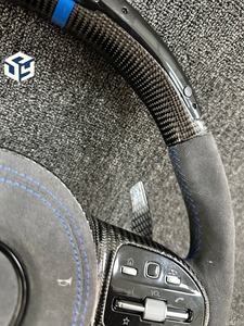 Vente chaude pour Mercedes Benz <span class=keywords><strong>AMG</strong></span> <span class=keywords><strong>Volant</strong></span> CLASSE C W204 C63 W212 W218 W207 W172 C63 C180 <span class=keywords><strong>Volant</strong></span> en fibre de carbone - Product Image 6