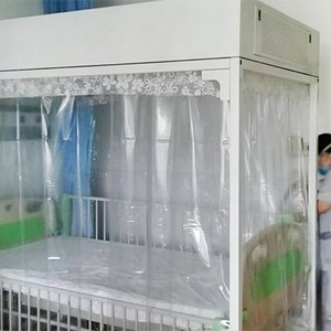 เตียงนอนระบบไหลเวียนอากาศแบบลามินาร์ Joyful Abundance ขนาด 1 เมตร สีขาว โครงโลหะ สำหรับการบำบัดด้วยอากาศบริสุทธิ์ในโรงพยาบาล เหมาะสำหรับห้องไอซียูและการรักษาด้วยเคมีบำบัด - Product Image 1