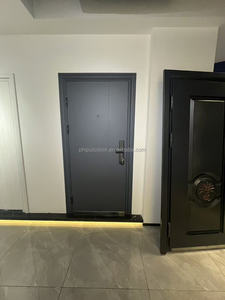 Portes de sécurité extérieures élégantes PHIPULO de 7 cm, portes à points de verrouillage multiples, portes personnalisées, portes d'entrée - Product Image 1