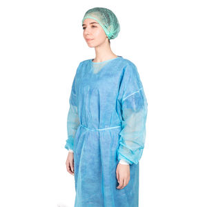 PP monouso non tessuto isolamento camice Sterile <span class=keywords><strong>Spunbond</strong></span> manica lunga abiti medici per i pazienti - Product Image 5