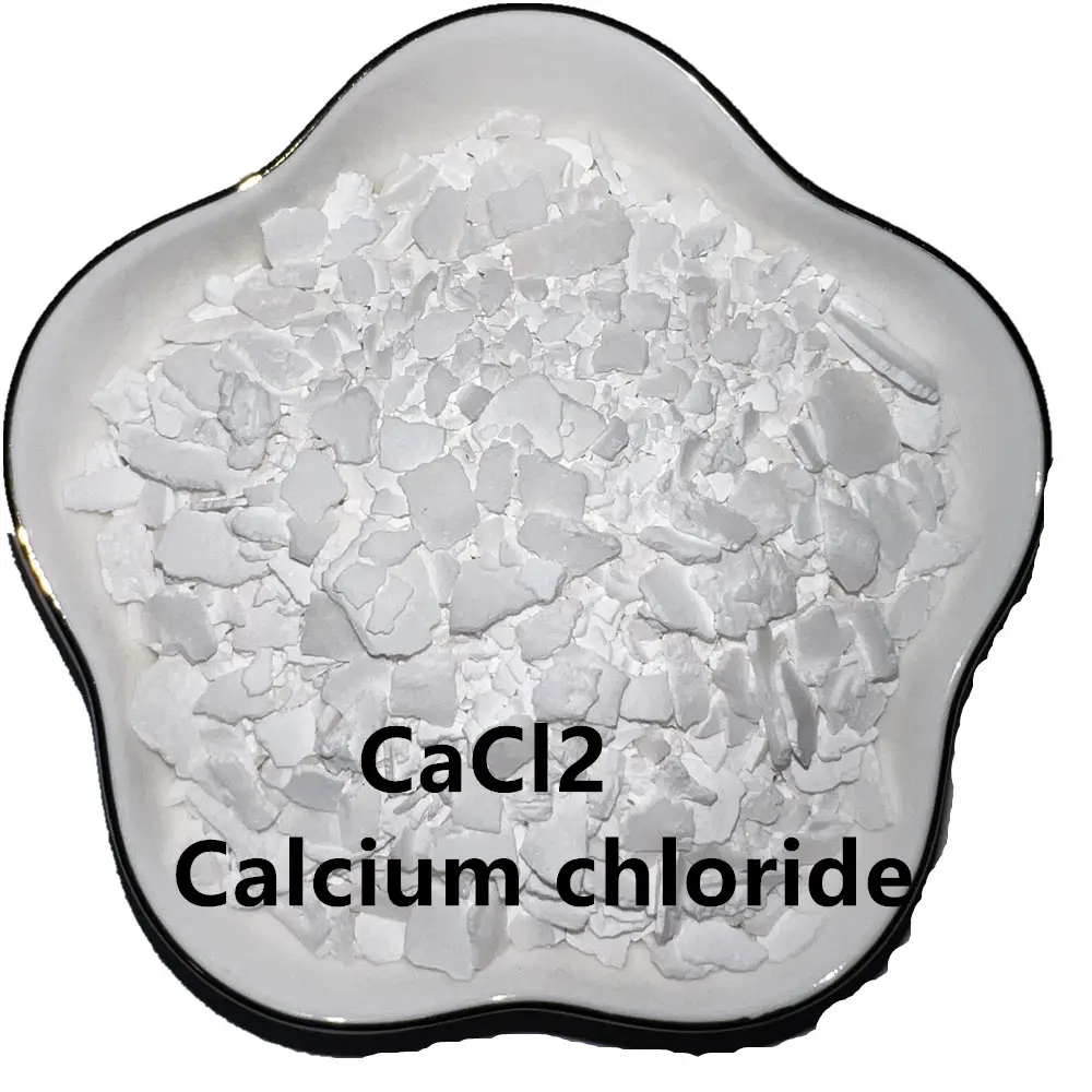 उद्योग ग्रेड 74-77% cacl2 dihydrate कीमत बारीक गोली सस्ते कीमत 94-97% कैल्शियम क्लोराइड निर्जल