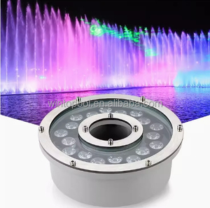 Projecteur de fontaine encastré DC12V, lampe subaquatique IP68 à couleur fixe pour fontaine dissimulée sur terrasse ou <span class=keywords><strong>aménagement</strong></span> paysager - Product Image 5