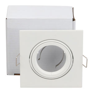 Lampada da Incasso a Soffitto MR16 in Alluminio K INDOM, Bianco e Nero, Garanzia di 3 Anni, Vendita all'Ingrosso - Product Image 6