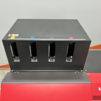 Impresora de Etiquetas Multicolor de Inyección de Tinta Eco-Solvente Digital Roland RF640A Automática Usada, Cabezal Flex DX7, Alta Velocidad 4800 DPI, Portátil