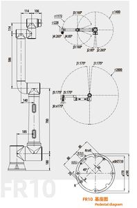 Robot Colaborativo Cobot FR10 de Alta Calidad, Carga Útil de 10 kg, Alcance de 1400 mm, para Construcción, Restaurantes, Agricultura - Nuevo y Usado - Product Image 3
