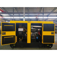 Mini générateur diesel portatif refroidi à l'eau de 40 kva 50 kva pour la maison