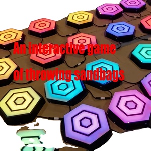 Jeu interactif de lancer de sacs de sable en plastique pour parcs d'aventure, centres commerciaux, jardins d'enfants, jardins - Équipement de jeu intérieur/extérieur - Product Image 1