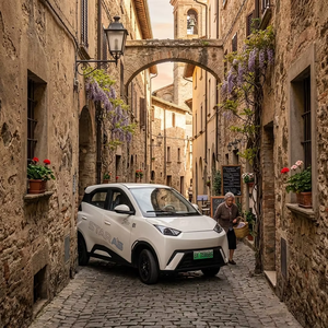 <span class=keywords><strong>Coche</strong></span> eléctrico ligero <span class=keywords><strong>de</strong></span> cuatro ruedas <span class=keywords><strong>de</strong></span> baja velocidad <span class=keywords><strong>de</strong></span> 72 V, nuevo modelo 2025, fabricado en China, para adultos, uso doméstico, <span class=keywords><strong>coche</strong></span> <span class=keywords><strong>de</strong></span> transporte cerrado. - Product Image 1