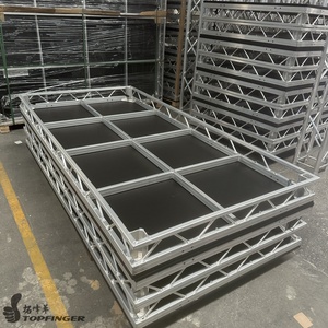 גרסה חדשה טרנד 100% ליייט פלטפורמה מסגרת אלומיניום מסגרת מסגרת מסגרת אלומיניום עם גובה קבוע 30 ס "מ עבור תצוגות במה - Product Image 4