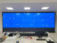 Écran publicitaire multi-panneaux LCD 4K à cadre fin pour affichage en bande, utilisation en magasin, ascenseur, école, OEM, ODM, logo personnalisé