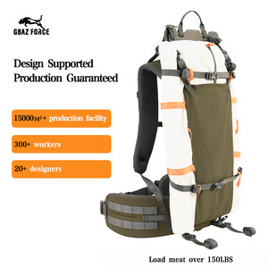 Sac à dos de chasse Gbaz Force avec cadre en fibre de carbone, couleur vert Ranger, sangles réglables, sac de randonnée pour sports de plein air - Product Image 2