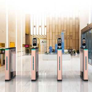 Contrôle d'accès RFID fabricant de tourniquets de barrières automatiques à rabat pour salle de sport en acier inoxydable - Product Image 5