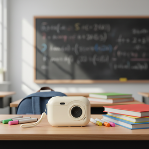 Cámara Digital Compacta para Niños OEM ODM de 48MP con Enfoque Automático, Doble Lente, para Selfies y Vlogs, con Zoom 8X - Product Image 5