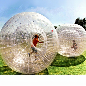 ลูกบอลฮัมสเตอร์เป่าลมสำหรับผู้ใหญ่ รุ่น Zorbing TPU/PVC B-31 จำนวน 1 ชิ้น พร้อมปั๊มลม CE และอุปกรณ์ซ่อมแซม - Product Image 1