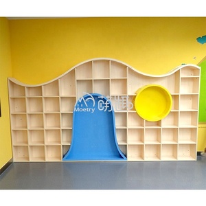 Moetry-Estantería de madera para <span class=keywords><strong>biblioteca</strong></span> de niños, mueble para guardería - Product Image 5