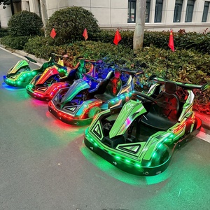 Kart para niños a la deriva en centros comerciales, parques, carros de juguete eléctricos para niños, bicicletas eléctricas luminosas, envío directo de fábrica - Product Image 2