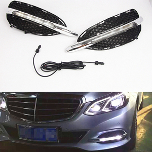 Luci Diurne a LED DRL per Mercedes Benz W212 Classe E E180 E200 E260 E320 2014 2015 - Product Image 1