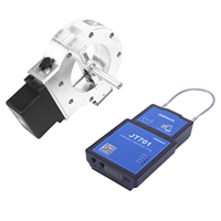 Jointech JT802 Scellé de suivi GPS étanche pour citerne avec anti-vol de carburant et verrouillage intelligent de la vanne Garantie 1 an