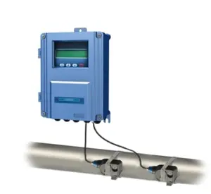 Built-in magnet in transducers Ultrasonic Flow Meter TDS-100F1 Temperature Sensor Separated