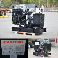 Groupe électrogène diesel Cummins Design Canopy Silent 100 kVA, générateur de puissance 80 kW, acier inoxydable