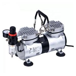 Machine aérographe à 2 têtes, double cylindre, mini pompe à air, pour chaussures à gâteaux - Product Image 4