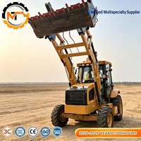 Chargeuse-pelleteuse Caterpillar 428F2 neuve, CAT428F, chargeuse-pelleteuse polyvalente avec godet fonctionnel 6 en 1, en vente en stock