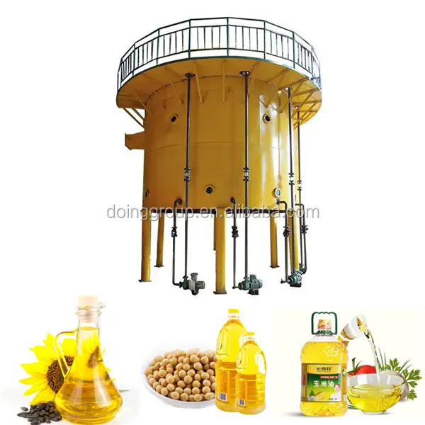 Complete soybean oil solvent extraction plant machine of extraction of soybean into oil