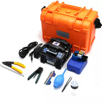 Mesin Penyambung Serat Optik ALK-88 Fiber Fusion Splicer 7S Peralatan Penyambungan Serat Optik dengan Penyelarasan Inti Cepat dan Baterai Lithium