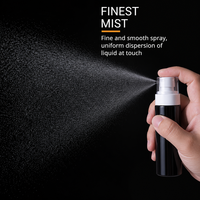 Flacon pulvérisateur avec tube d'immersion à portée complète, vide, en PET, 100 ml, 150 ml, pompe à brume fine, logo personnalisé, OEM, ODM