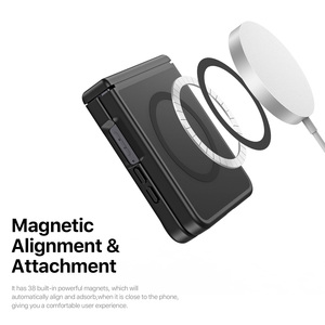 เคสโทรศัพท์แบบพับได้แบบมีบานพับสำหรับ ZFlip8 แบบแม่เหล็ก เรียบง่ายและโปร่งใส ให้ความรู้สึกบางเฉียบ - Product Image 4