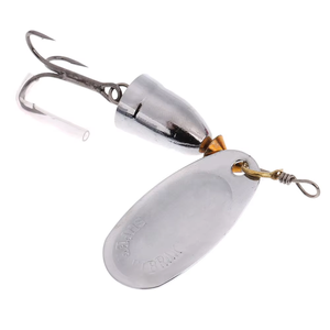 NOUVEAU OEM Leurre de pêche artificiel en cuivre, cuillère rigide en laiton, type spinner rotatif à lame, 4-19g, pour truite en eau douce - Product Image 3
