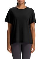 T-shirt d'été pour femme en laine mérinos, haut de yoga ample et respirant qui évacue l'humidité, 7 couleurs disponibles, haut décontracté pour le fitness