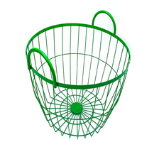 Panier en métal maillé en fil de fer Panier de rangement pour articles divers Panier à linge Organisateur de vêtements souillés avec poignées