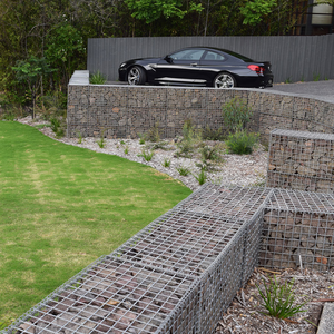 Murs de soutènement en gabions soudés Galfan avec mailles de 10 x 10 cm pour murs de jardin - Product Image 5
