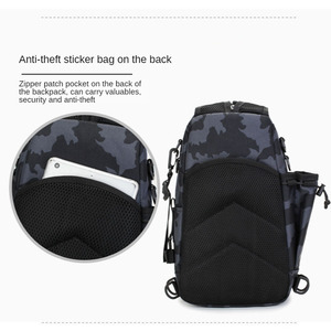 Sac à bandoulière tactique personnalisé 2025, sac à dos de pêche, sac à dos tactique, sac à bandoulière, sac à dos de camping, sac à dos de chasse - Product Image 2