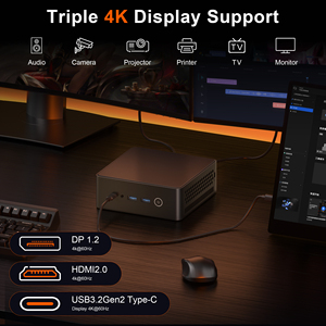 PC Mini AMD R7-6800H 4.70Ghz 16GB/32GB DDR5 512GB SSD, hỗ trợ gắn VESA, bao bì hộp màu, PC chơi game, Laptop chơi game - Product Image 6