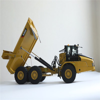 Camión volquete articulado hidráulico con control remoto totalmente metálico K960 1/18, modelo de simulación de coche RC