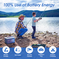 Baterai Lithium Ion Lifepo4 12v 12ah Baterai Lithium Iron Phosphate Isi Ulang Baterai Lifepo4 untuk Sistem Solar UPS