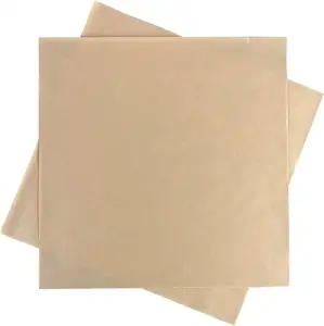 定制标志方纸棕色奶酪包装标志三明治涂层纸