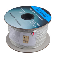 Câble de haut-parleur 18 AWG 100 pieds 250 pieds 500 pieds CL2 CL3 OFC 2 conducteurs avec marquage de polarité