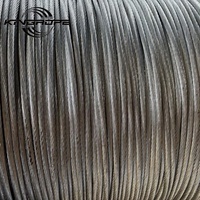 Cable de Acero Galvanizado GOST 3063-80 1x19(1+6+12) para Cable de Amarre y Protección Contra Rayos