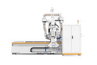 Máquina CNC para Muebles 1328, Router CNC con Sistema ATC, Máquina de Perforación y Ranurado de Puertas de Madera con Husillo de Sierra
