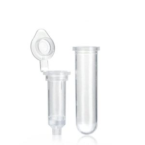 XZ LAB Tubos de Centrífuga Transparentes de PP de 2 ml, Columna de Centrifugación para Uso en Laboratorio, Duraderos, Esterilizados, Ecológicos, Paquete a Granel - Product Image 1
