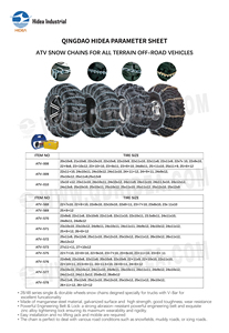 HIDEA facile à installer chaînes à <span class=keywords><strong>neige</strong></span> de <span class=keywords><strong>voiture</strong></span> forte Traction pour tout-terrain véhicules tout-terrain chaînes à <span class=keywords><strong>neige</strong></span> de <span class=keywords><strong>voiture</strong></span> ATV - Product Image 2