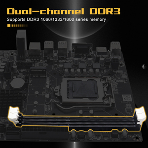 Placa Base H61 ATX LGA1155 DDR3 Compatible con CPU Intel-i3 I5 I7 Pentium-Celeron, Chipset de Escritorio de Doble Canal, Construcción de Alta Calidad - Product Image 6