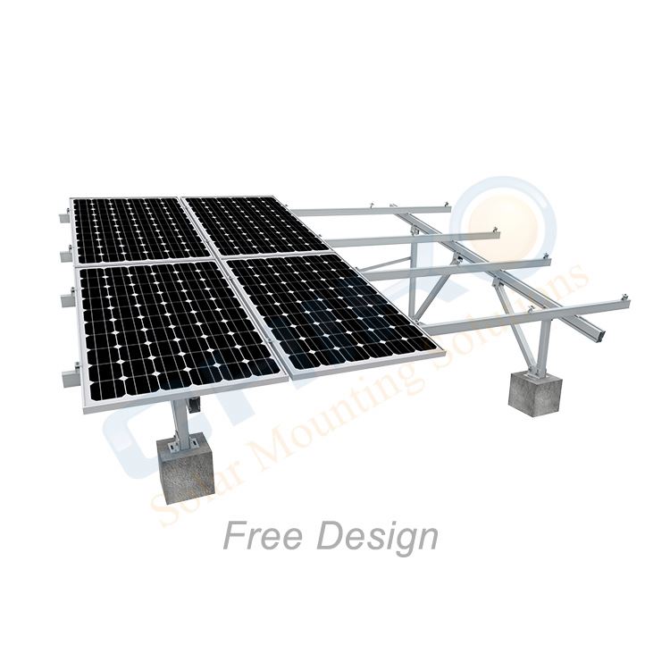 Дешевая система монтажного кронштейна на солнечной батарее с горячим цинкованием CHIKO с выходной мощностью более 15%